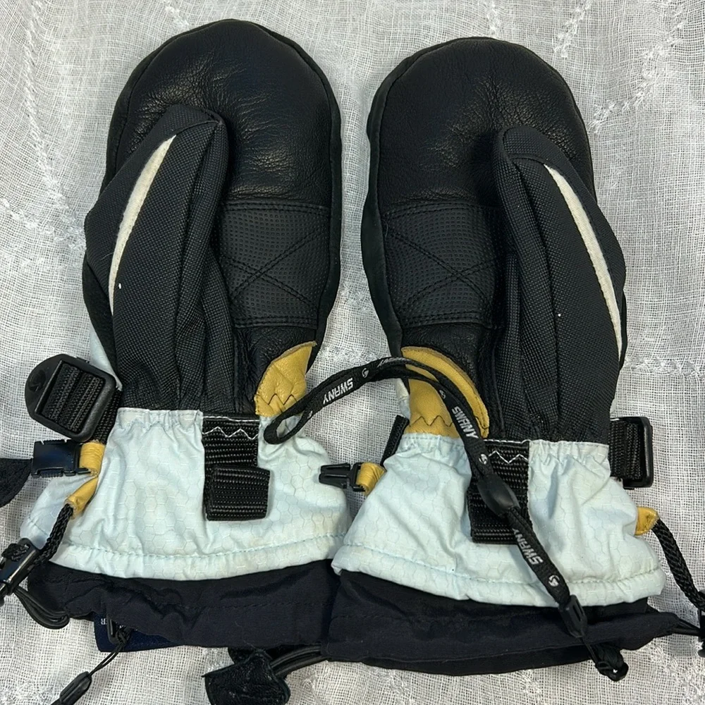 Swix leather mittens ski snowboard winter